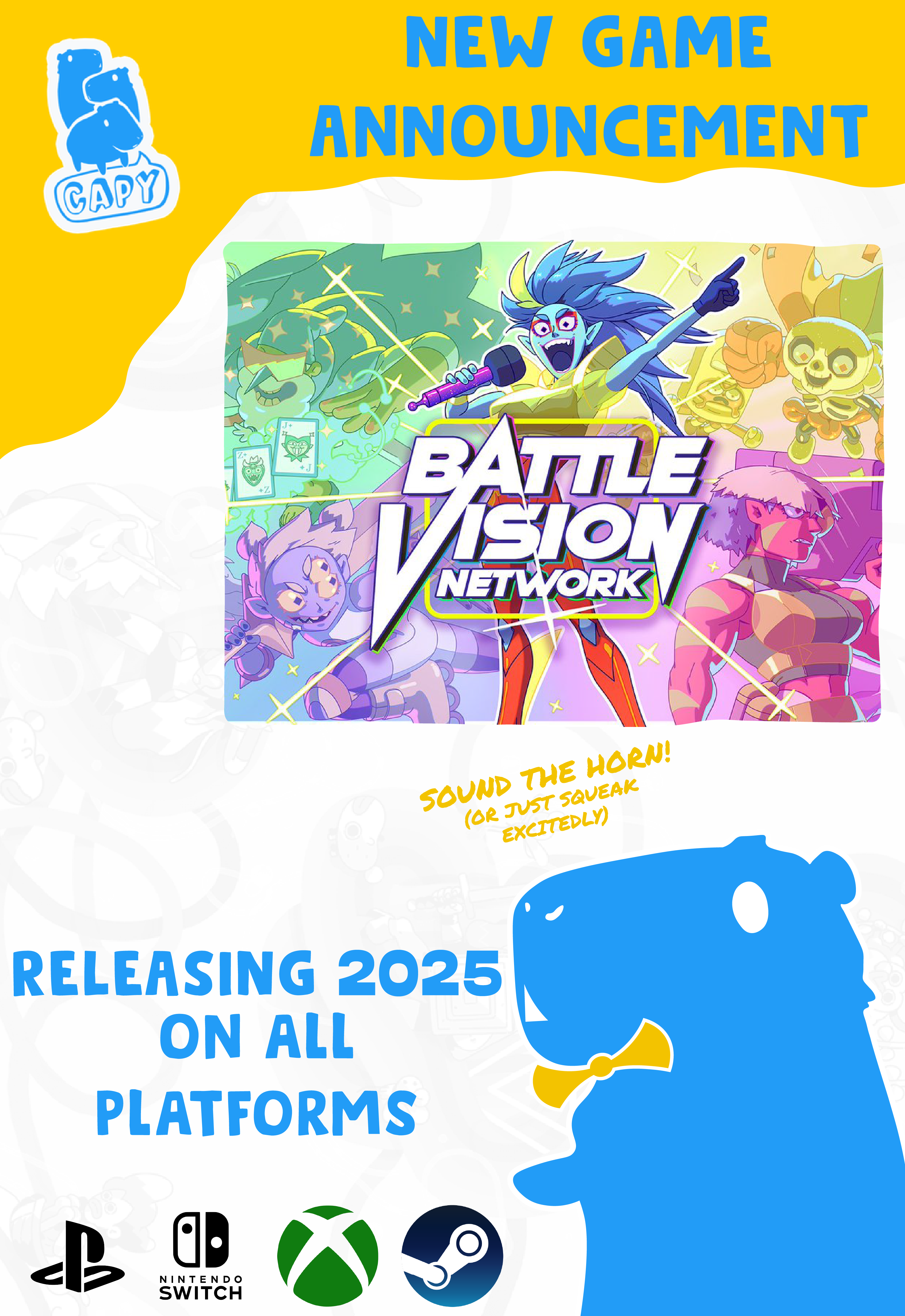 Capybara Games Poster AD
