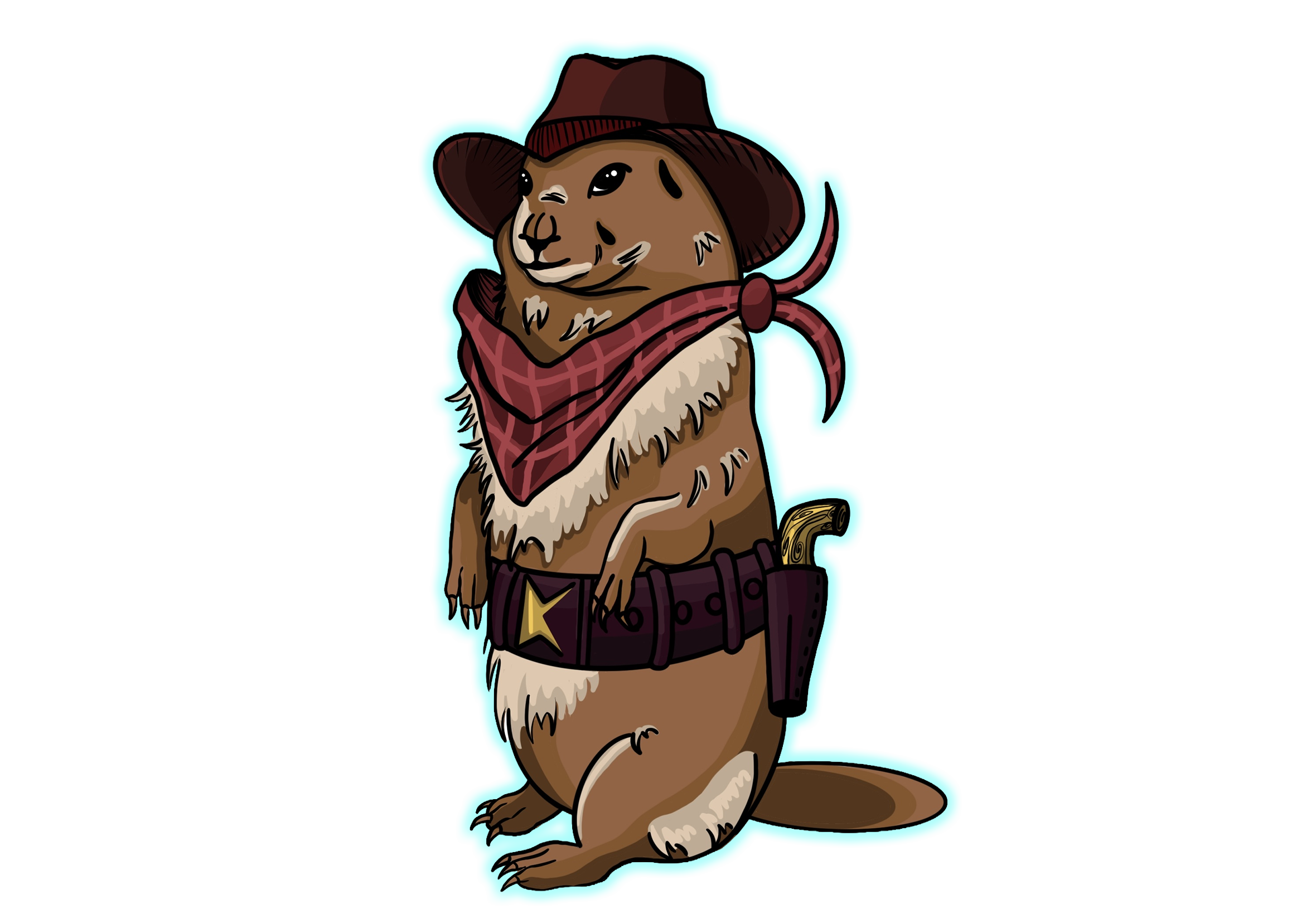 Character Art 14: Cowboy Prairie Dog