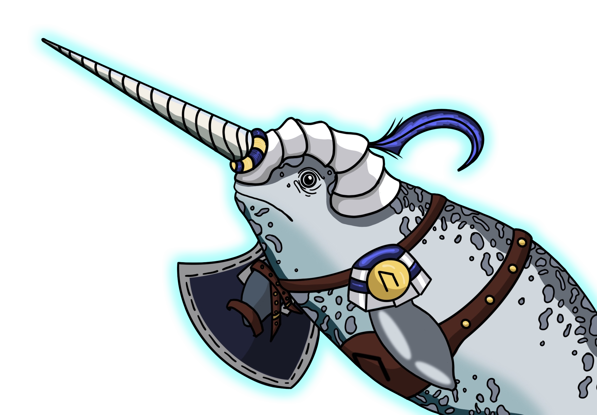 Character Art 7: Jousting Narwhal