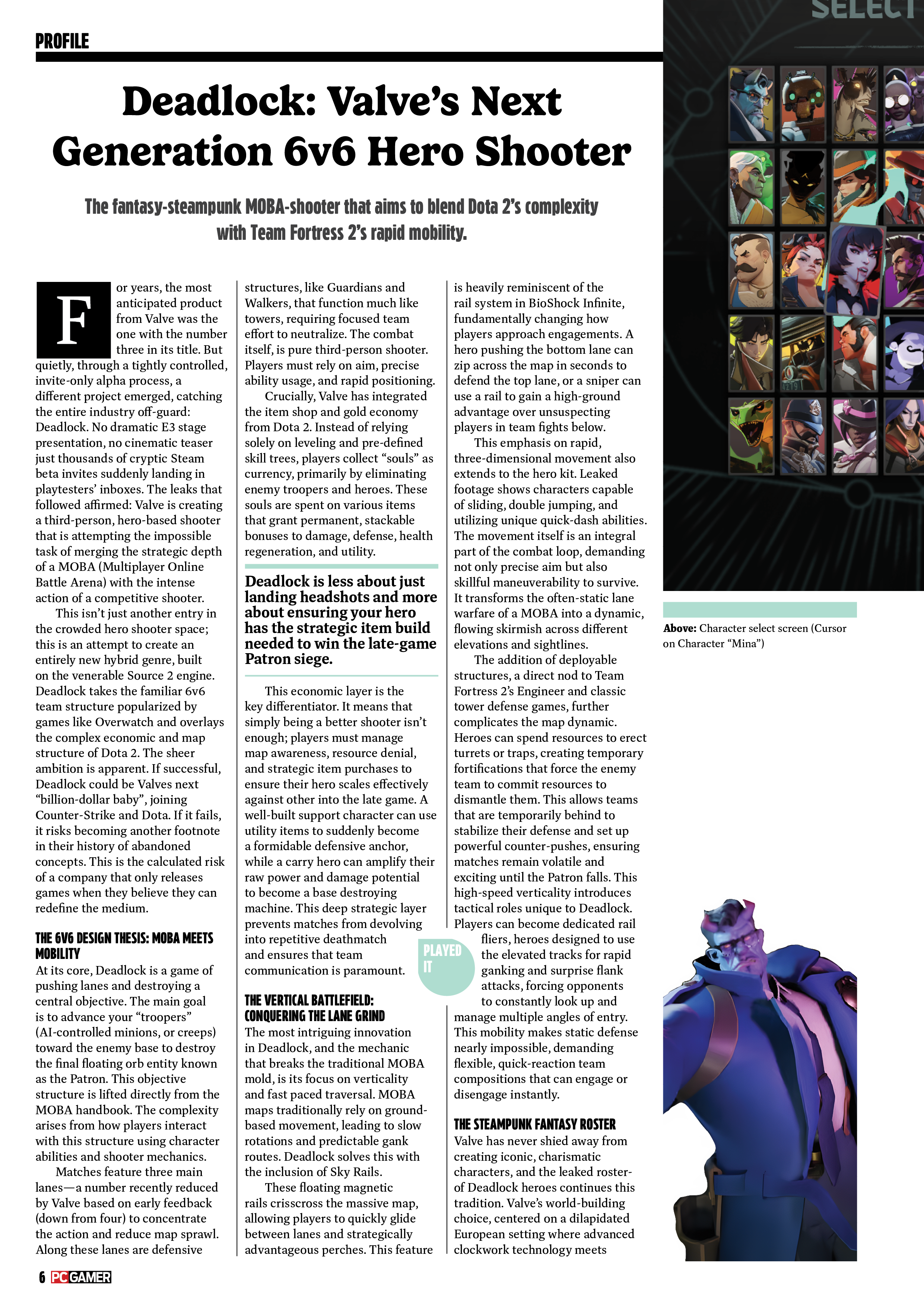 Editorial Spread Left