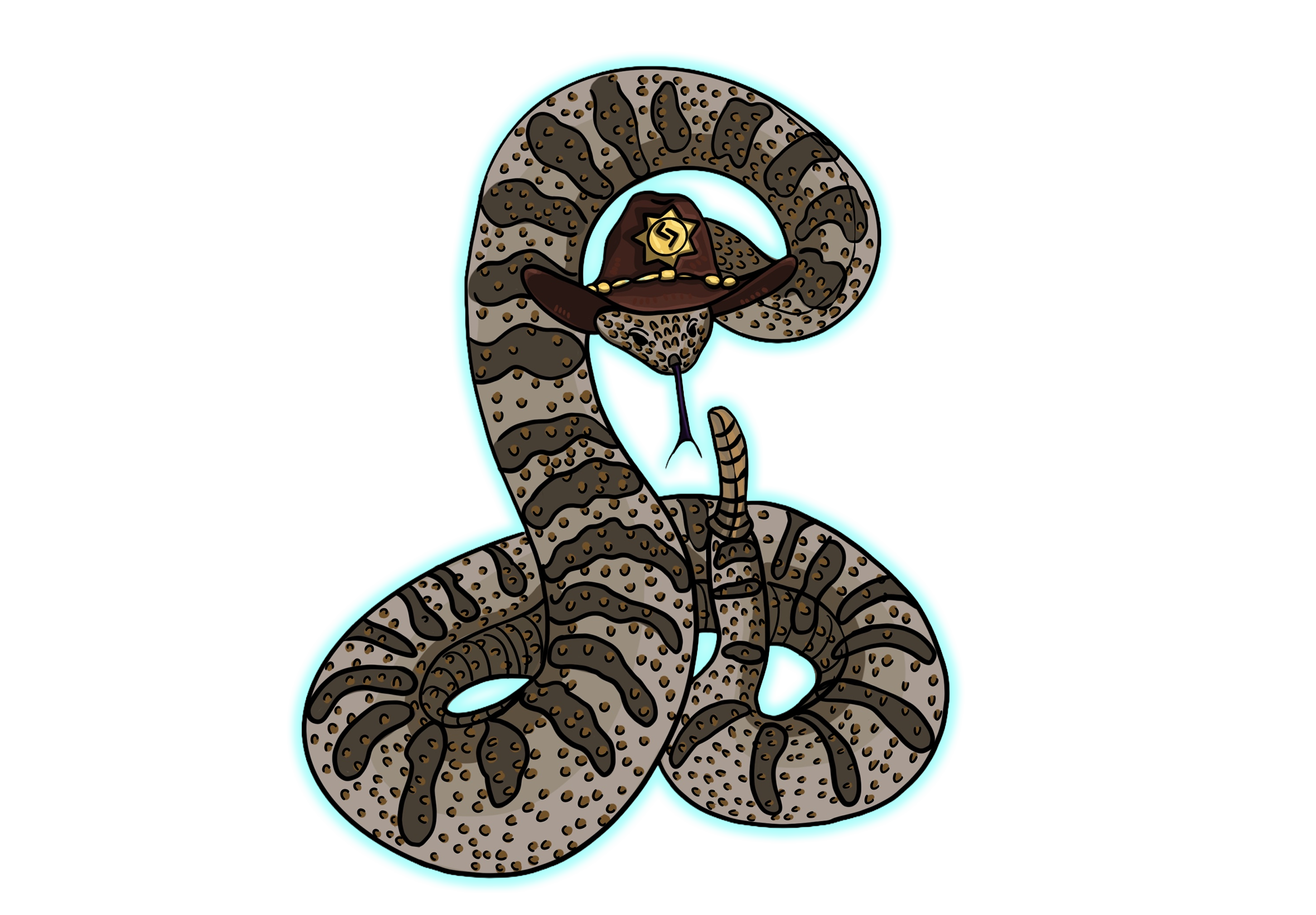 Character Art 15: Sheriff Snake