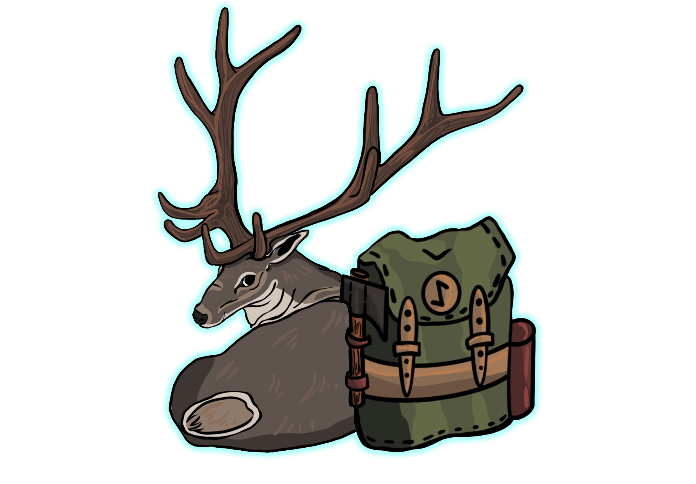 Character Art 8: Traveling Reindeer
