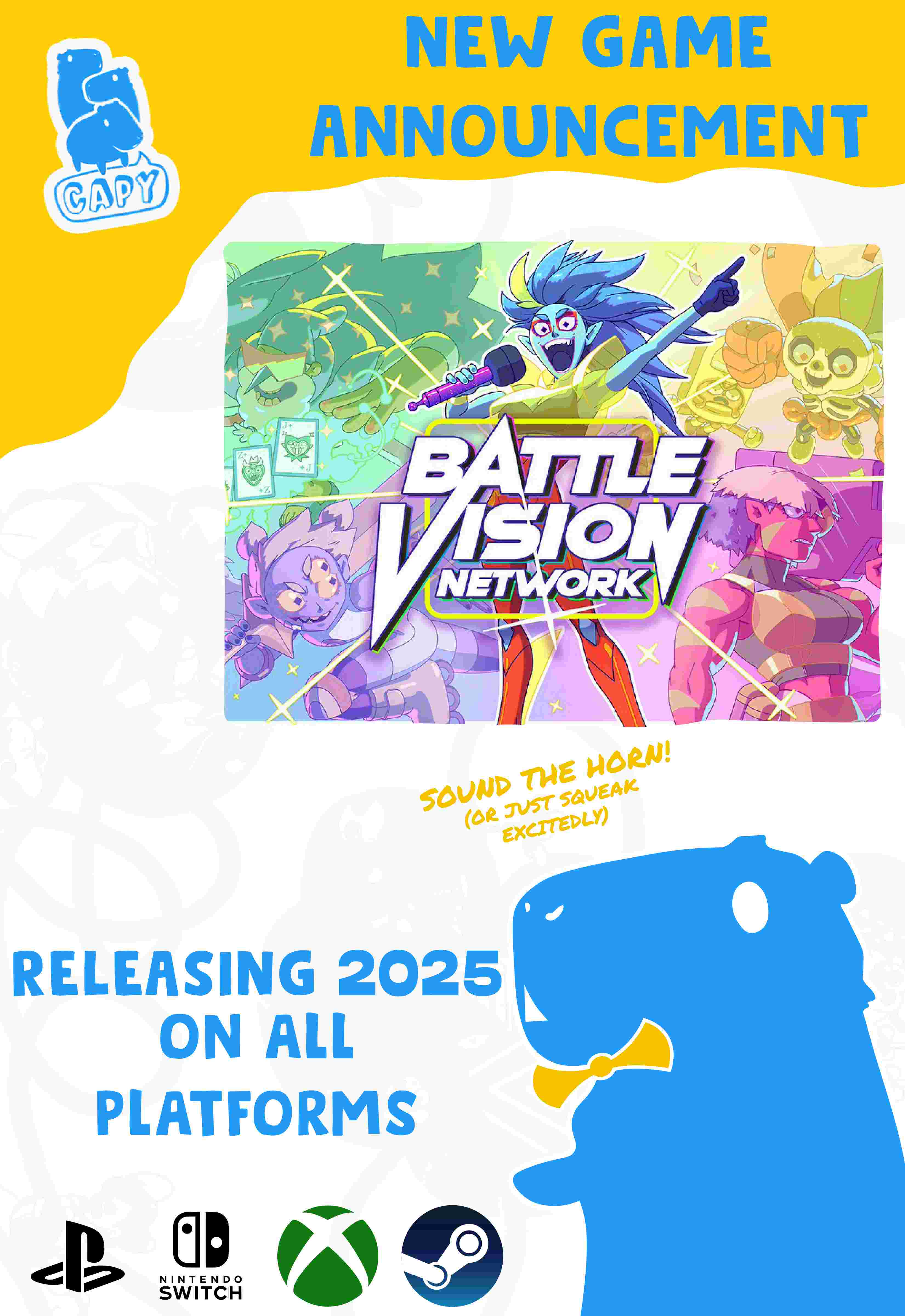 Capybara Games Poster AD