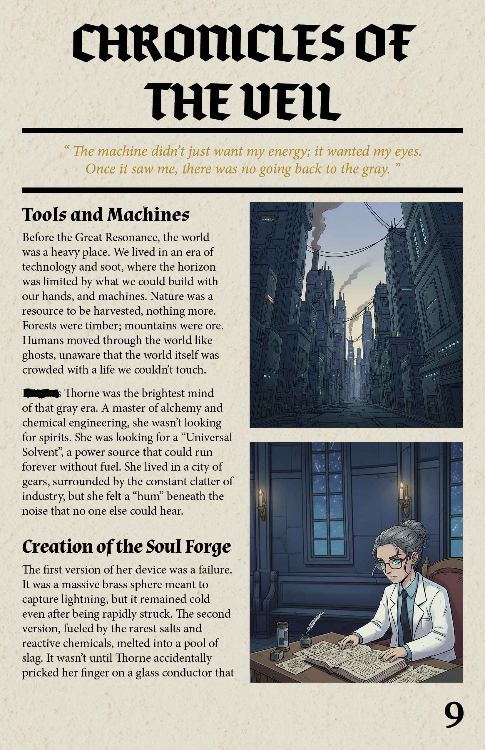 Editorial Spread Right