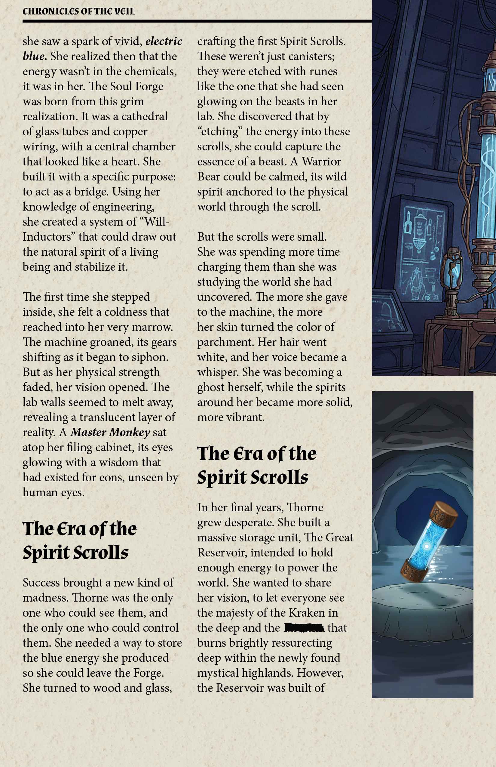 Editorial Spread Left