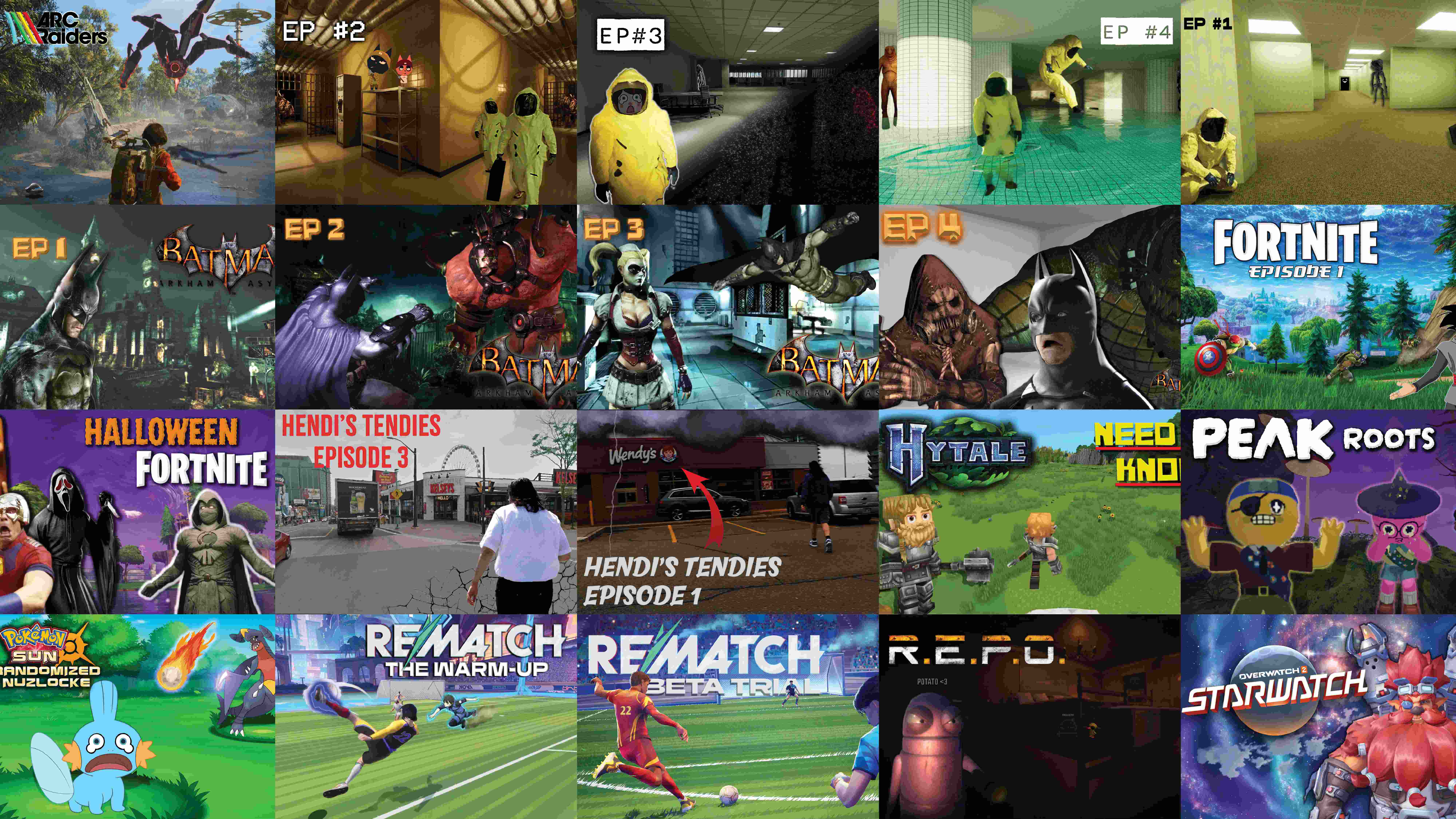 Video Thumbnail Collage