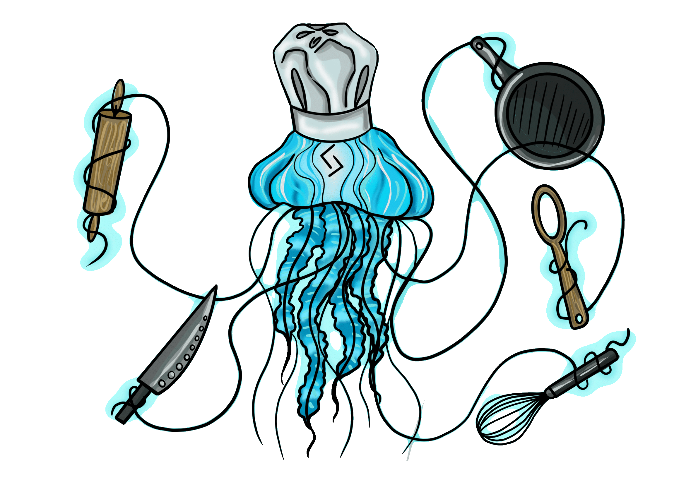Character Art 5: Chef Jellyfish