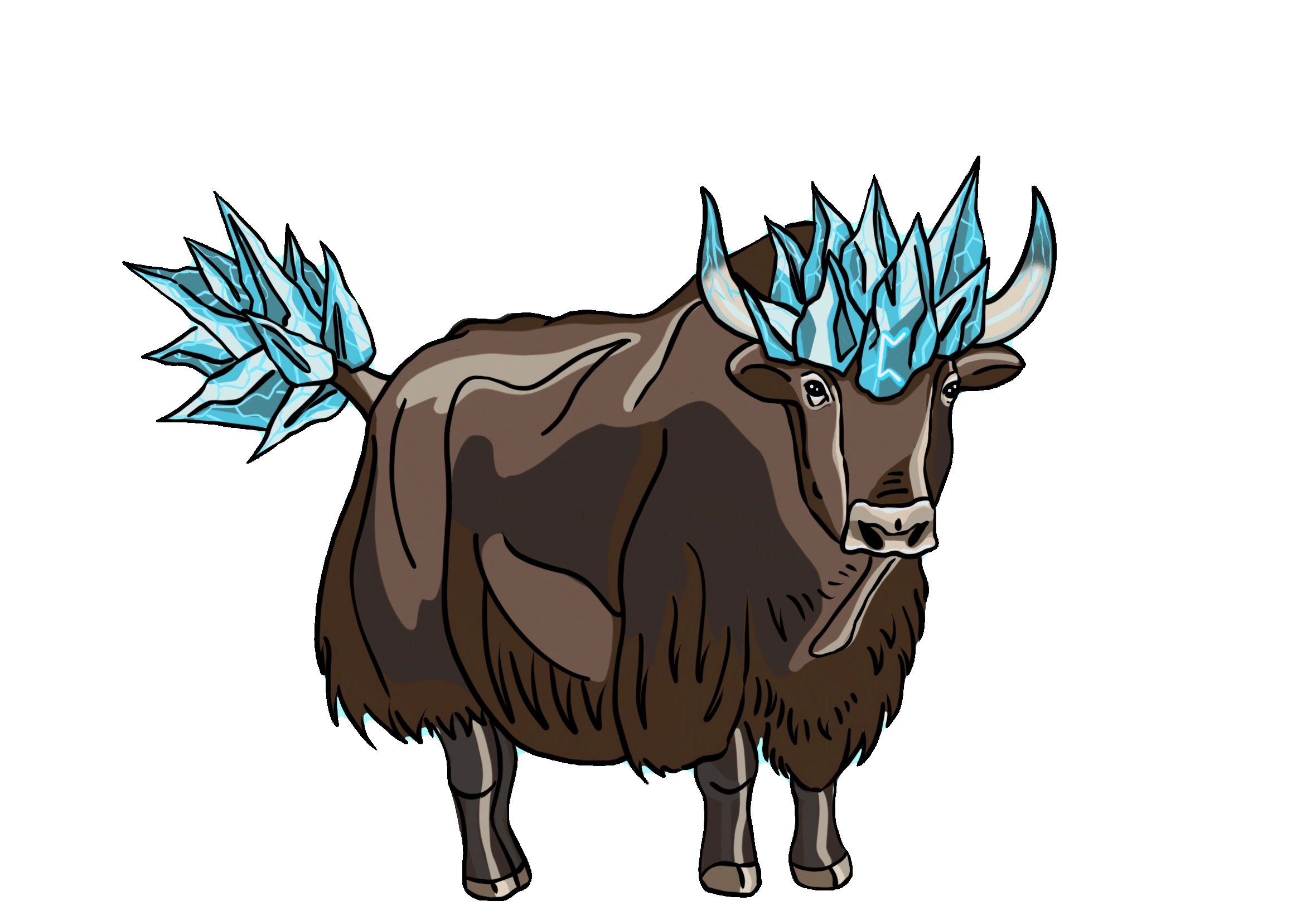 Character Art 9: Glacial Yak