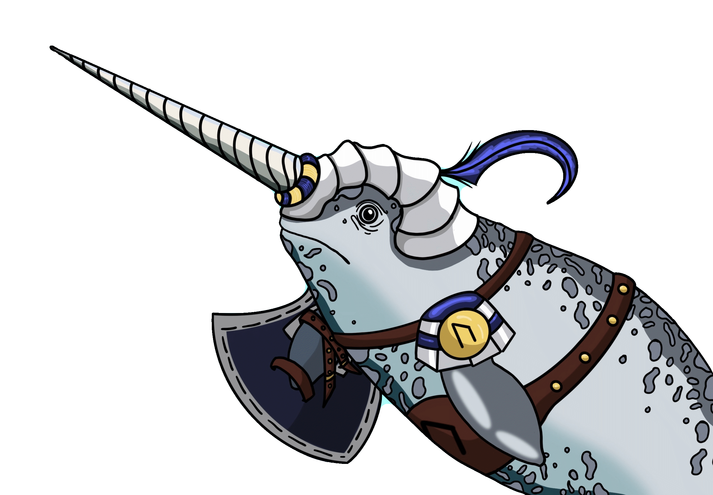 Character Art 7: Jousting Narwhal