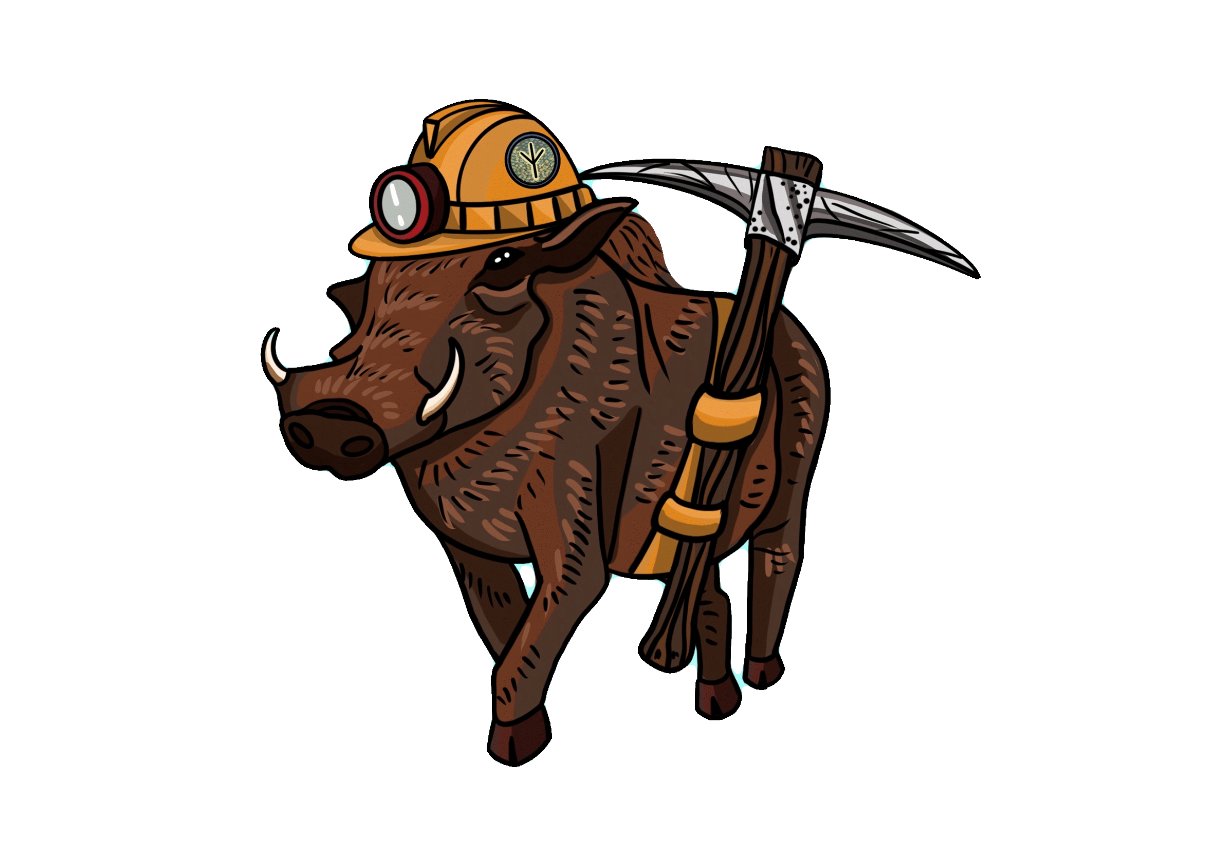 Character Art 11: Miner Boar