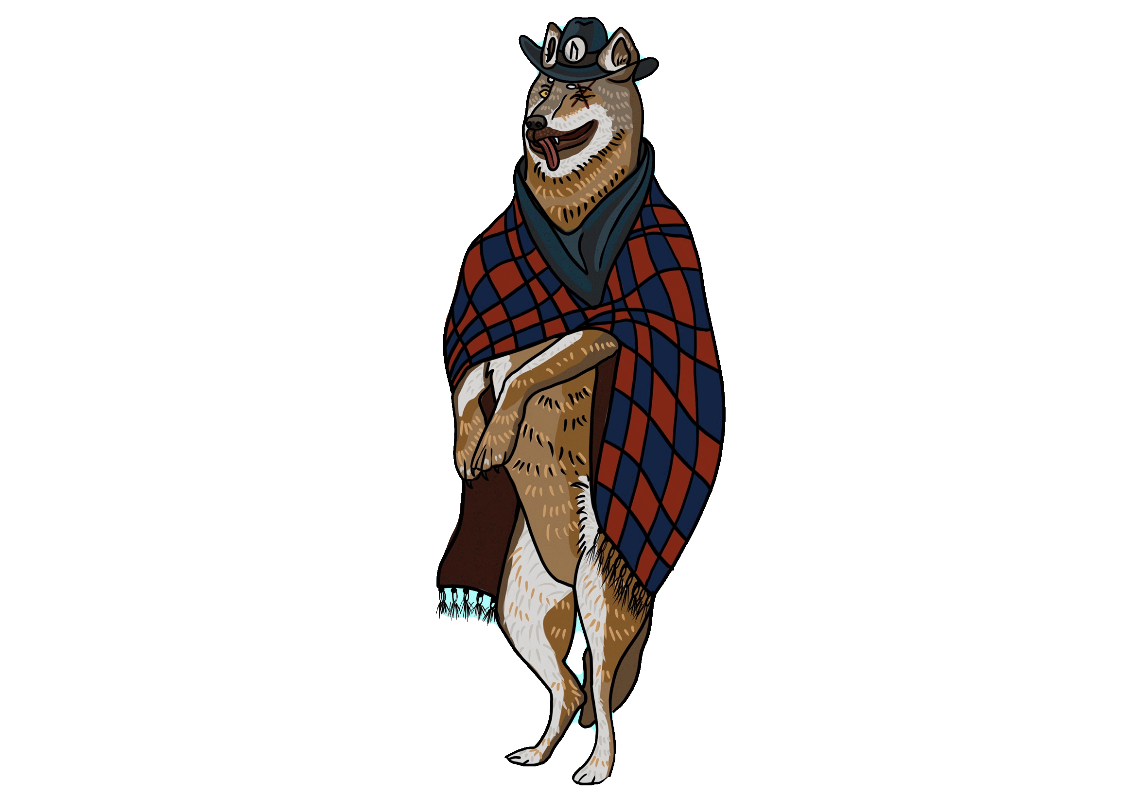 Character Art 12: Outlaw Coyote