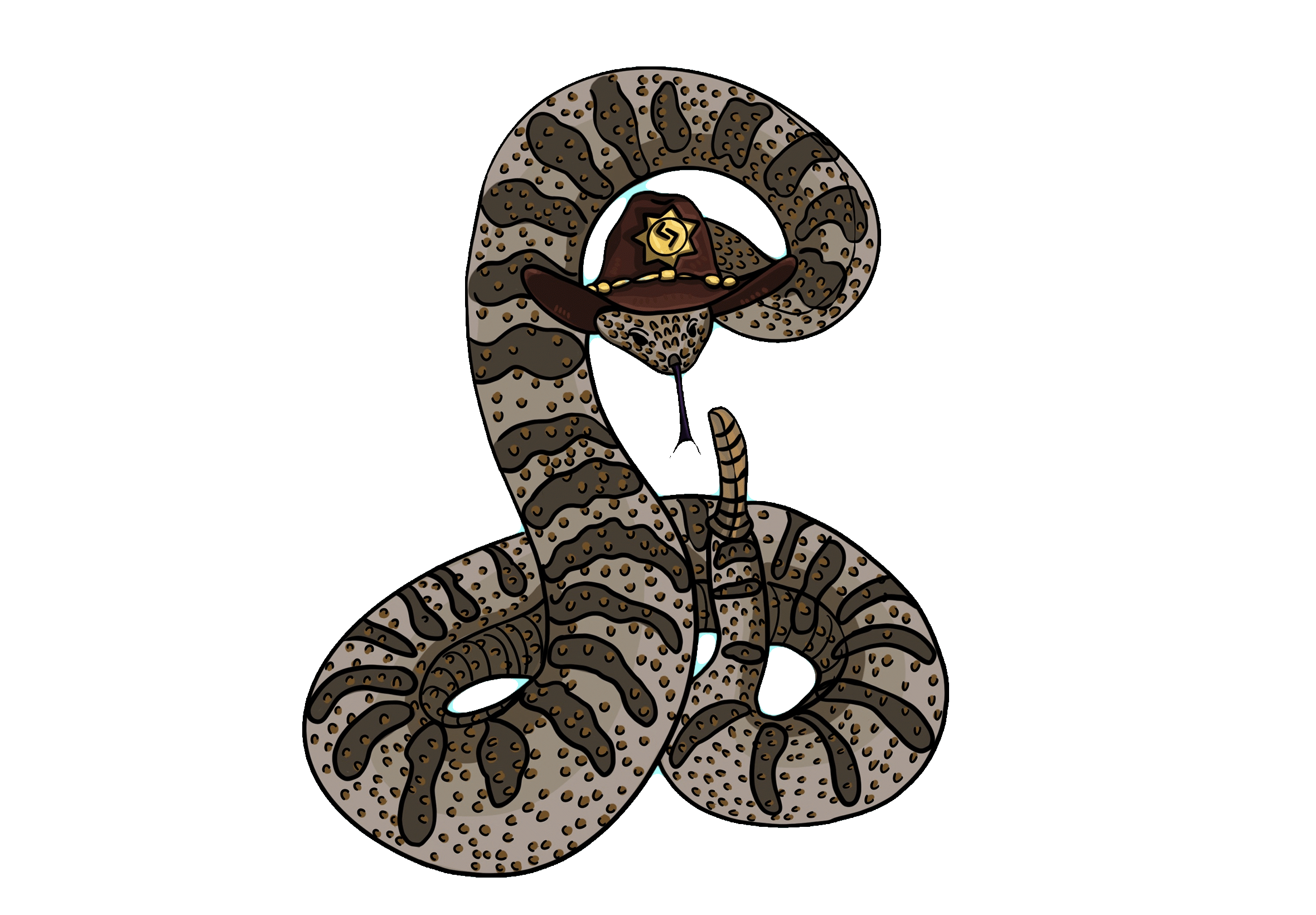 Character Art 15: Sheriff Snake