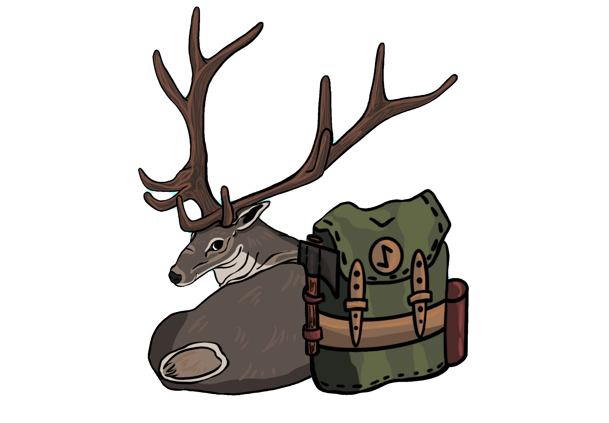 Character Art 8: Traveling Reindeer