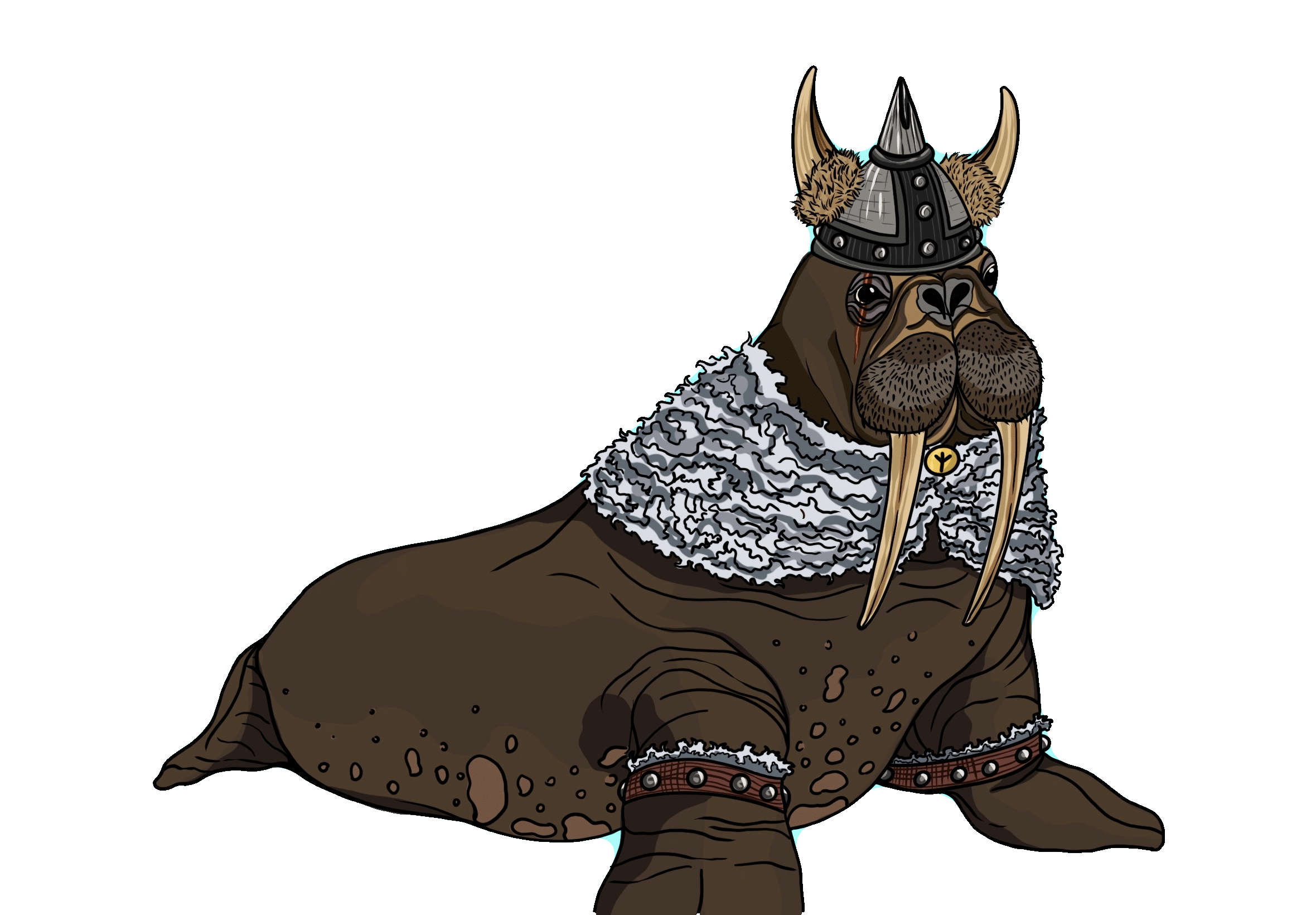 Character Art 6: Viking Walrus