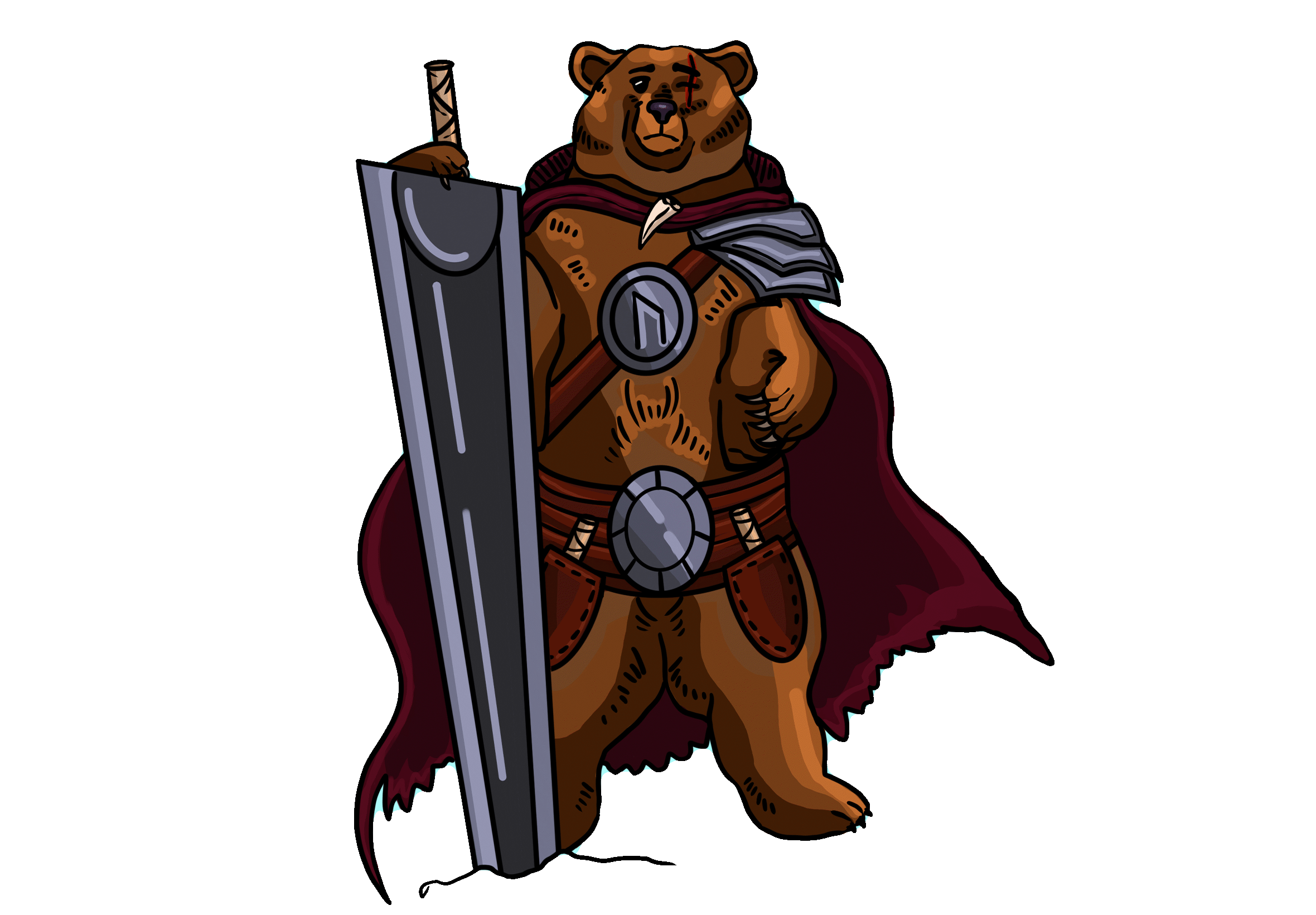 Character Art 17: Warrior Bear