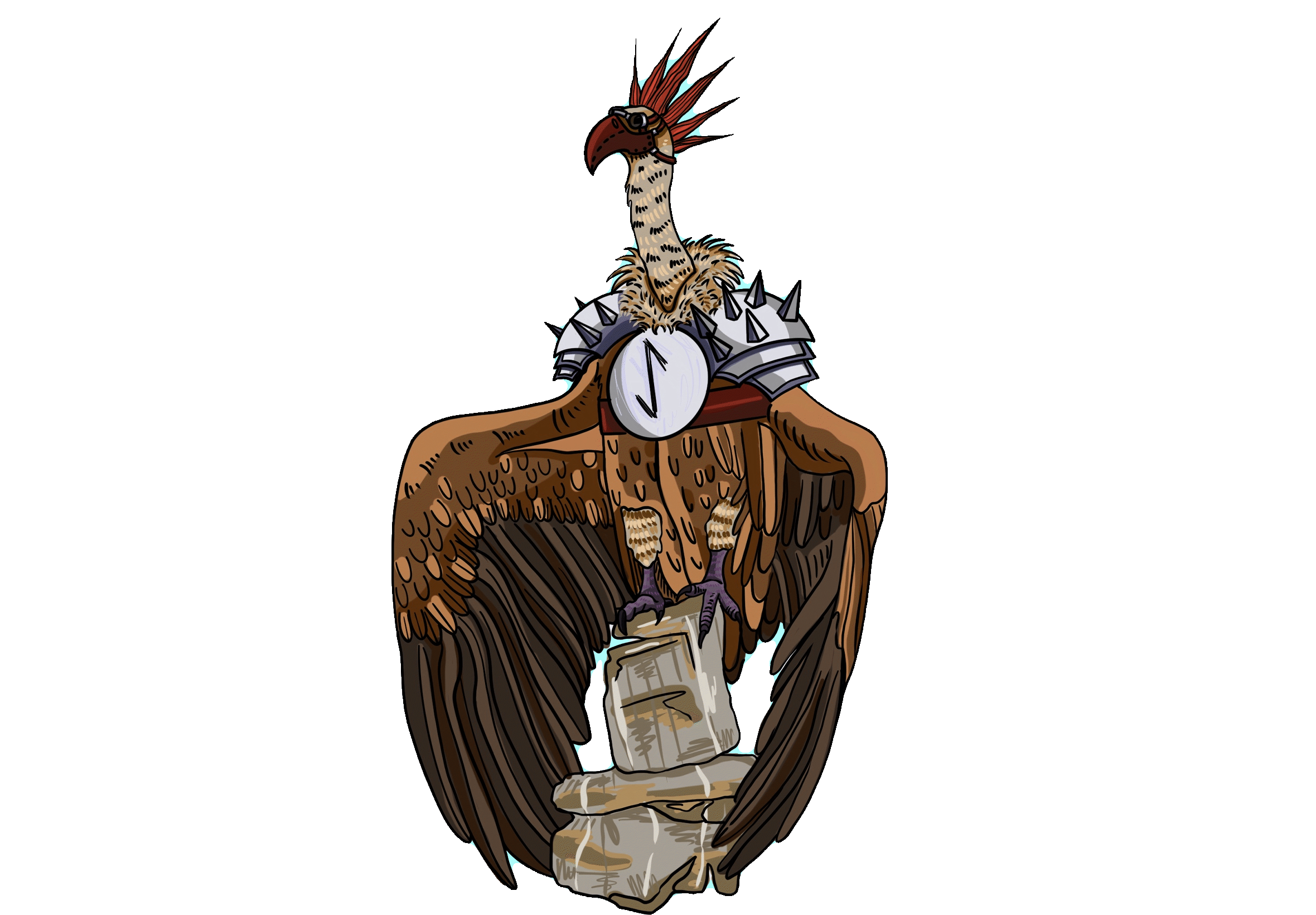 Character Art 13: Wasteland Vulture