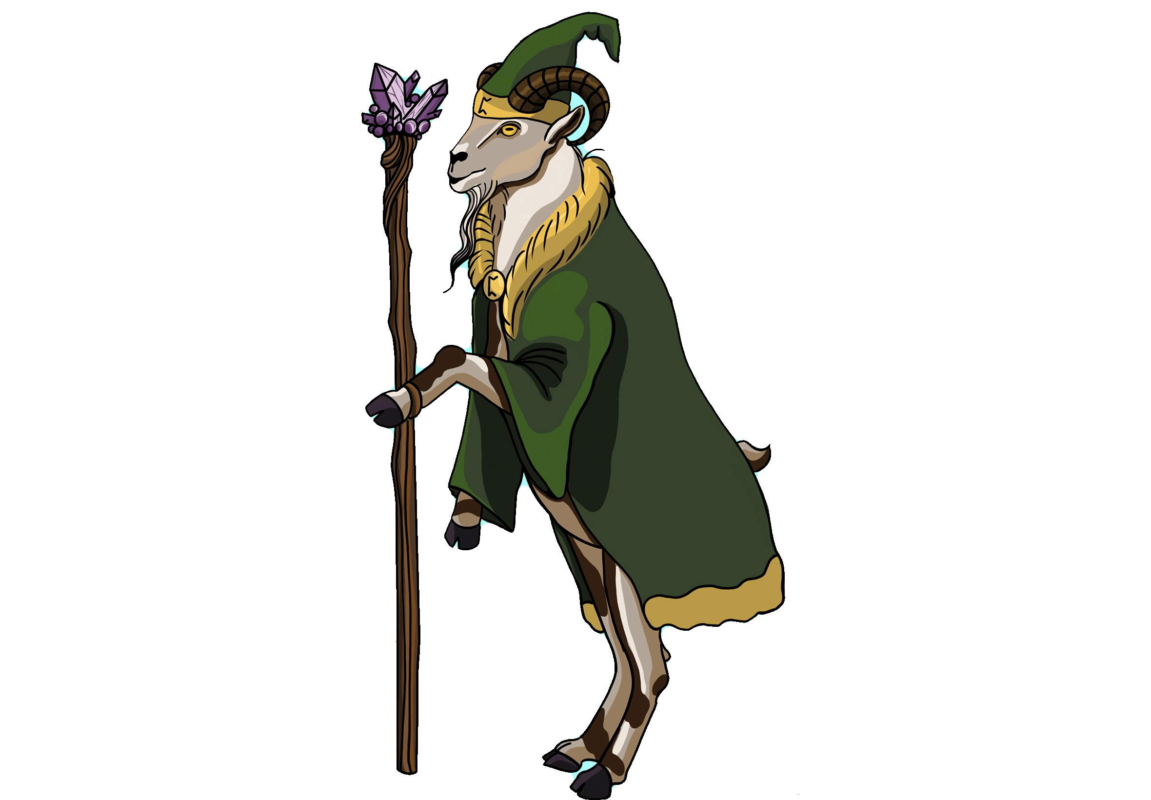 Character Art 19: Wizard Goat